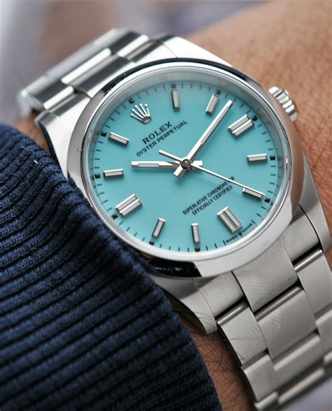 rolex op 36 vs 41|rolex op 36 tiffany blue.